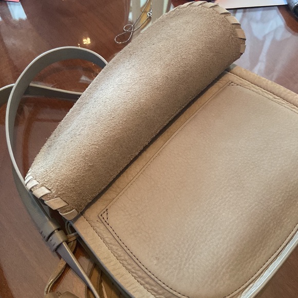 All saints suede, and leather bag - Picture 3 of 9